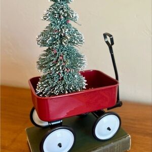 Red Wagon (Christmas Tree Not Included)